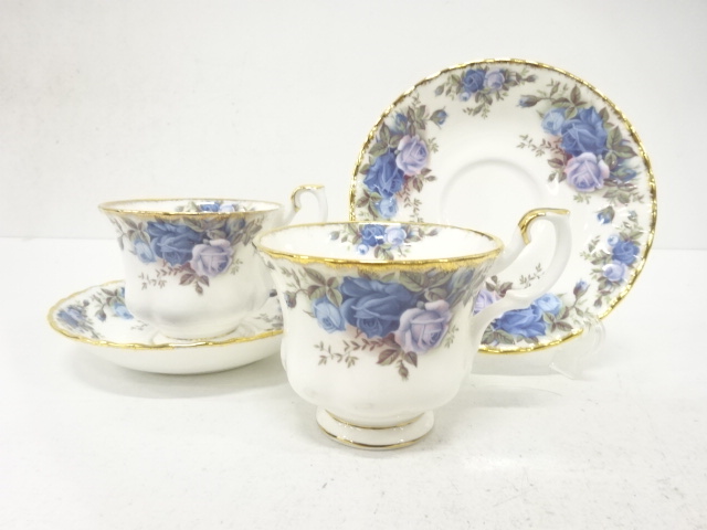 ROYAL ALBERT　ロイヤルアルバート　ムーンライトローズ　カップ＆ソーサーペア　洋食器